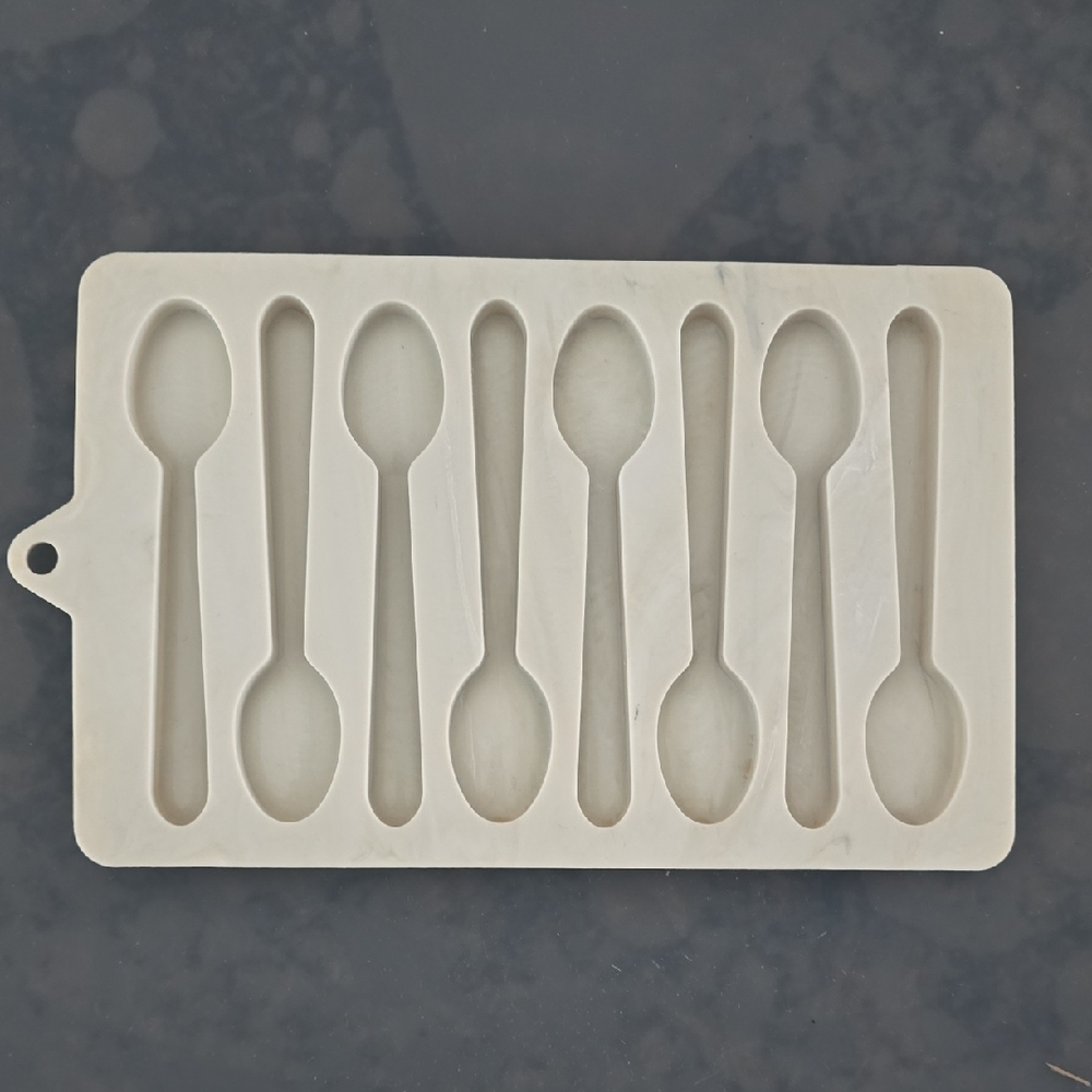 Silicone Spoon Mold - Cream